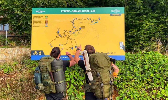 Türkiye'nin en uzun doğa turizmi parkurları Kocaeli'de