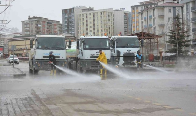 Tuşba Belediyesi&#039;nden bahar temizliği