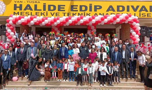 Tuşba&#039;da 23 Nisan coşkusu