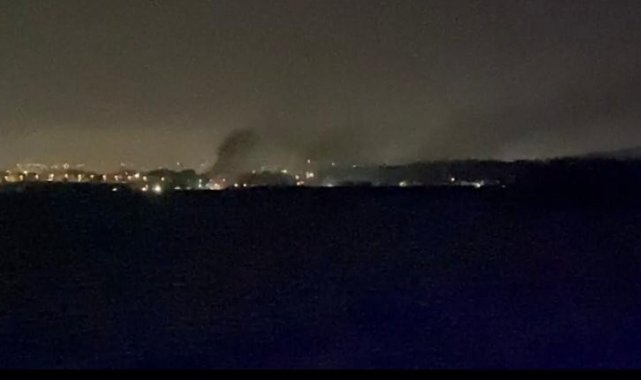 Tuzla'da askeri alan içinde patlama