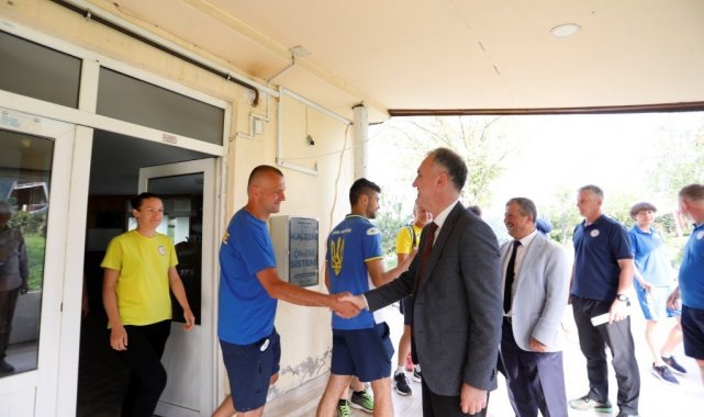 Ukraynalı sporcular Türkiye'den ayrıldı