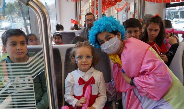 Ulaşım A.Ş.'den 23 Nisan'a özel çocuk treni