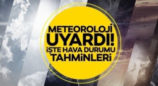 Ülkemizde Hava Nasıl? Hangi bölgeler soğuyor ?