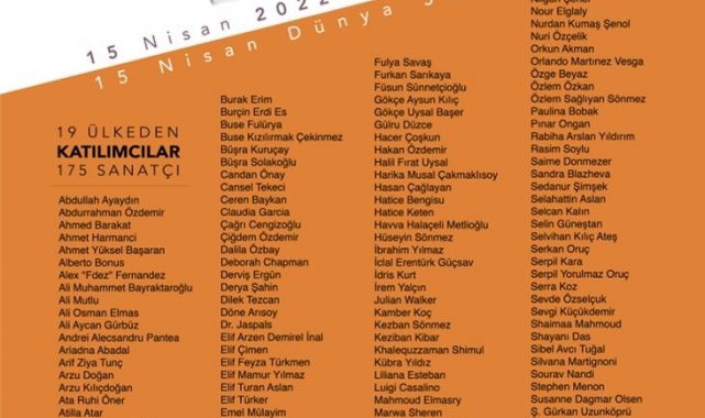 Uluslararası karma sergi çevrimiçi gerçekleştirildi