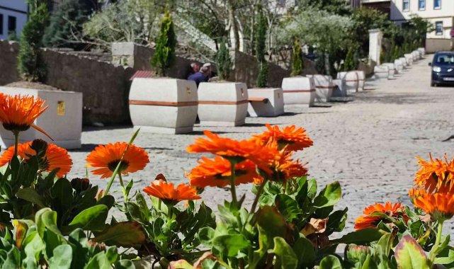 Ünye&#039;de tarihi sokaklara estetik dokunuş