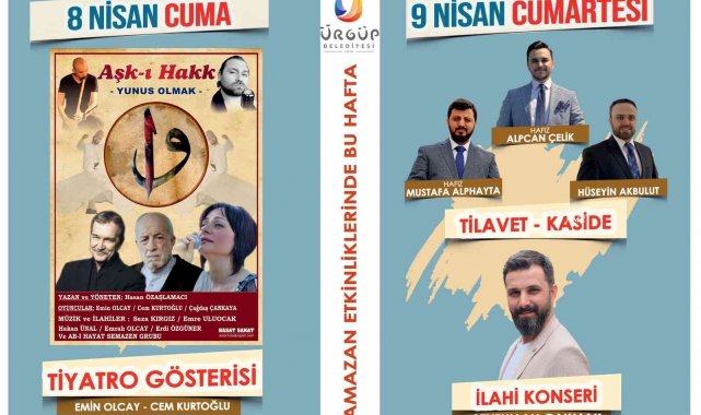 Ürgüp Belediyesi Ramazan etkinliklerine devam ediyor