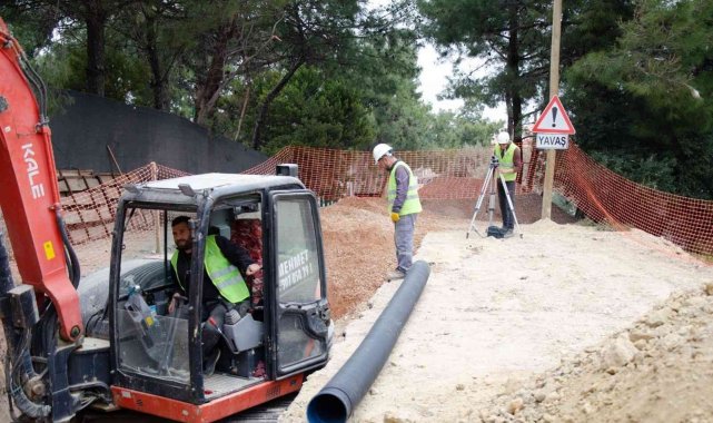 Urla Çeşmealtı&#039;nda taşkın sorununun önüne geçecek proje başladı