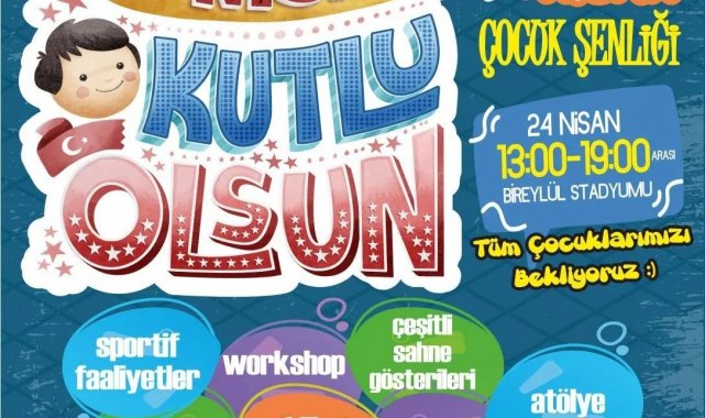 Uşak'ta 23 Nisan coşkuyla kutlayacak