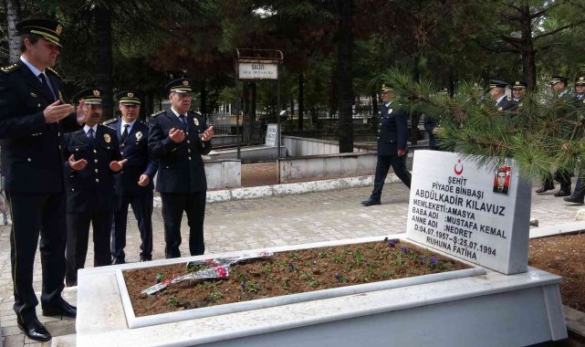 Uşaklı şehitler, Polis Haftası'nda unutulmadı