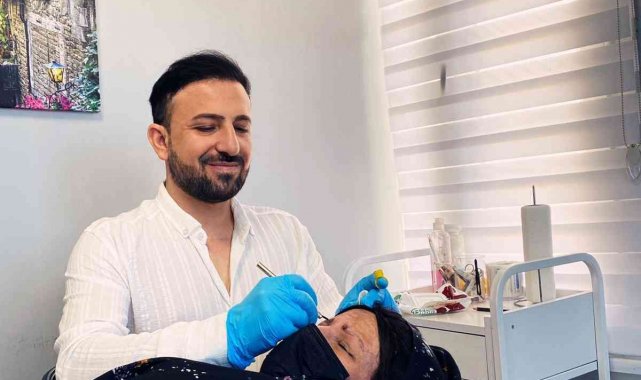 Uzman estetisyen Zübeyir Dalmış'tan kıl kaş tekniği önerisi