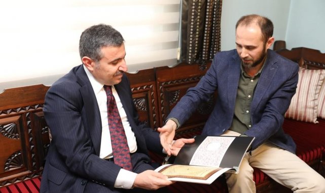 Vali Atay, kültürel miras taşıyıcılarını ziyaret ediyor