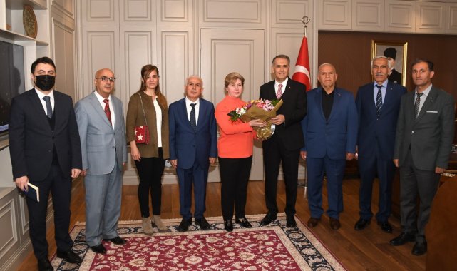 Vali Mahmut Çuhadar'a Turizm Haftası ziyareti