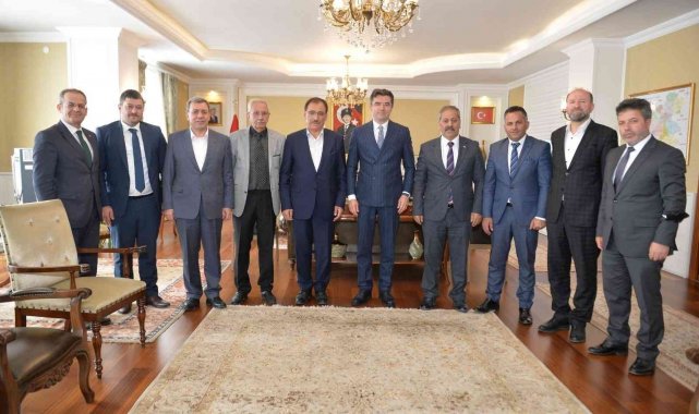 Vali Memiş ve Büyükşehir Belediye Başkanı Sekmen'den ESAV'a tam destek