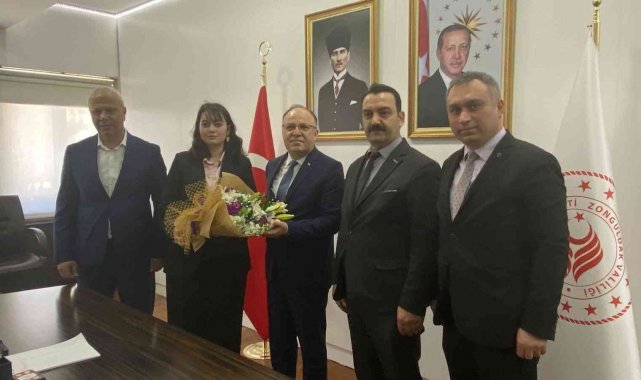 Vali Tutulmaz, Akça ve heyetini kabul etti