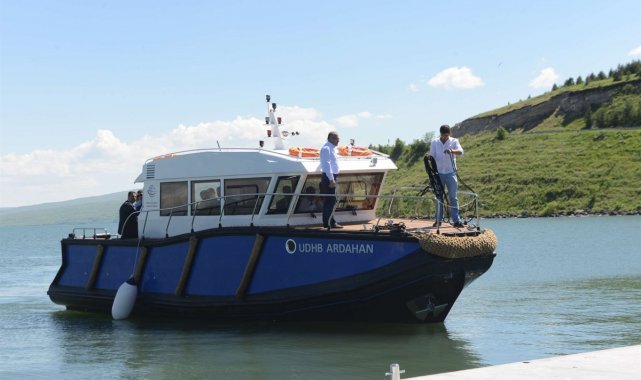 Valilikten Çıldır Gölünde bulunan tekne ile ilgili açıklama