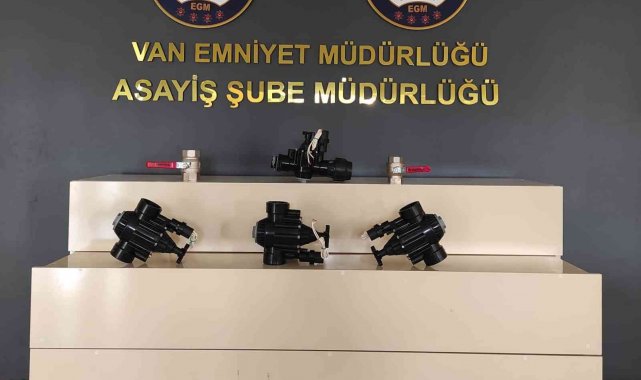 Van'da hırsızlık suçuna karıştığı tespit edilen 31 kişi tutuklandı