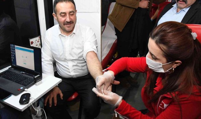 Vatan için can verenler bu kez kan verdi