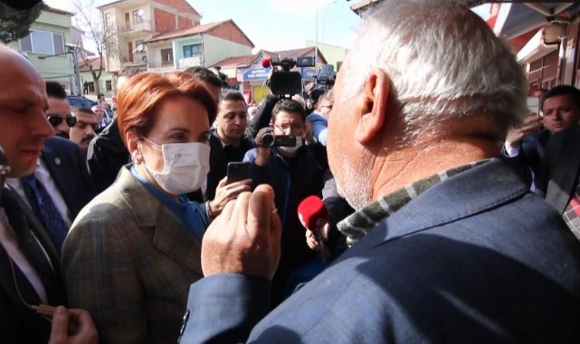 Vatandaştan Akşener'e tepki: "HDP ile gidersen biz de yokuz, millet de yok"