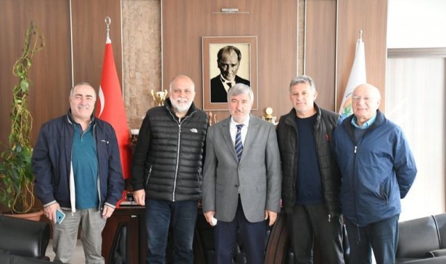 Veteran Masatenisi Federasyonu'ndan Ceylan'a ziyaret