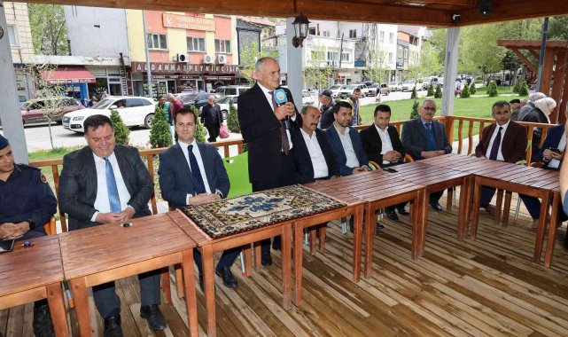 Yahyalı'da bayramlaşma töreni yapıldı