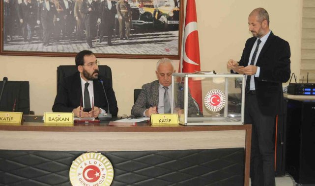 Yalova İl Genel Meclisi&#039;nde komisyon seçimleri yapıldı