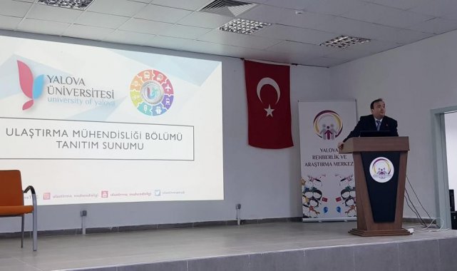 Yalova Üniversitesi'nde rehber öğretmenlere ulaştırma mühendisliği tanıtıldı