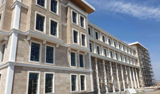 Yeni Bafra Hükümet Konağı&#039;nın yüzde 85&#039;i tamam