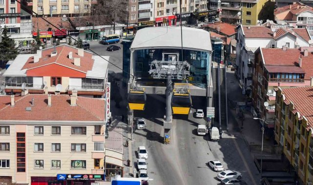 Yenimahalle-Şentepe Teleferik Hattı yeniden hizmete açılıyor