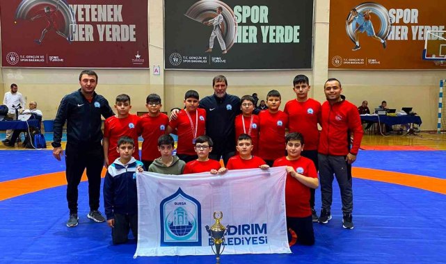 Yıldırım Belediyespor&#039;dan güreşte başarı üstüne başarı