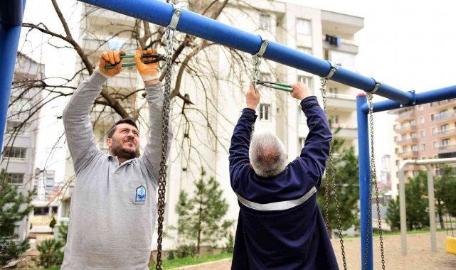 Yıldırım parkları yaza hazır