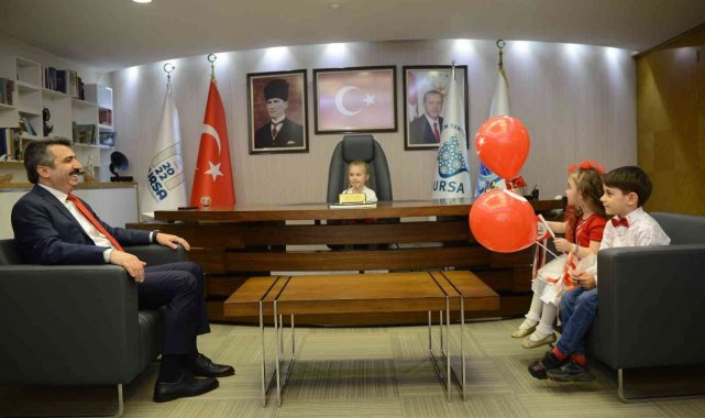 Yıldırım&#039;da makam çocukların