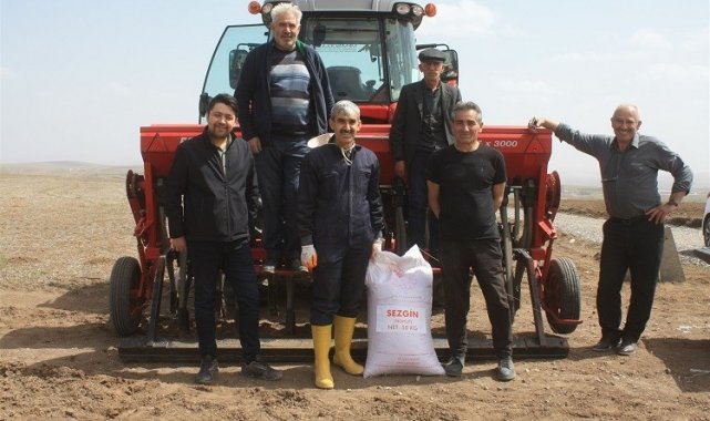 Yozgat&#039;ta 7 çeşit nohut toprakla buluştu