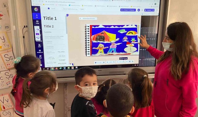 Yukarıtaşçılı öğrencileri "Ben de varım" dedi