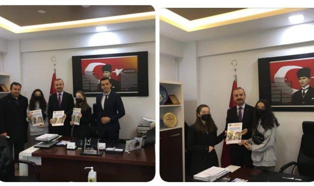 Yukarıtaşçılı öğrencileri "Göldağı" e-dergisini çıkardı