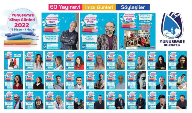 Yunusemre&#039;de kitap günleri başlıyor