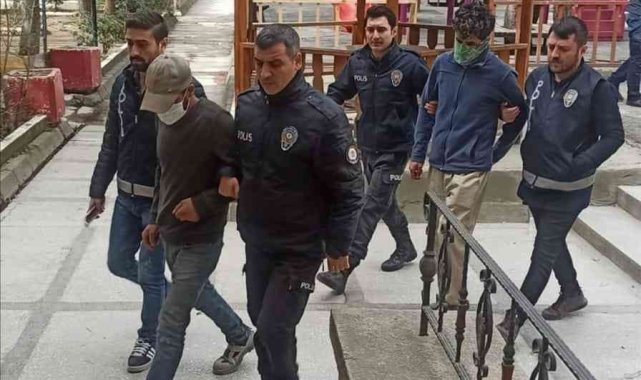 Yusufeli yeni yerleşim yerindeki kabloları çalan hırsızlar yakalandı