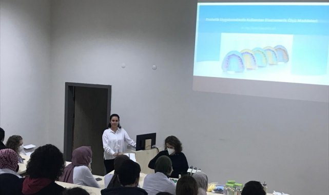 ZBEÜ'de "Güncel Ölçü Materyalleri ve Ölçü Alma Teknikleri" eğitimi