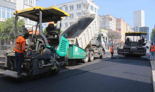 Zeytinlibahçe Caddesi yenileniyor