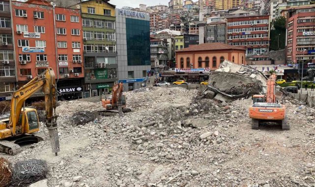 Zonguldak'taki Merkez Çarşısı tarih oldu