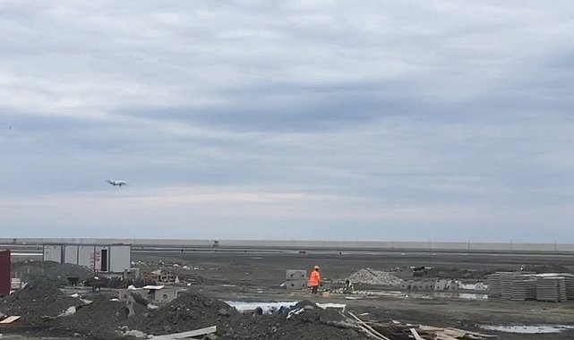 14 Mayıs Cumartesi günü açılışı yapılacak Rize-Artvin Havalimanı için son test uçuşları yapılıyor