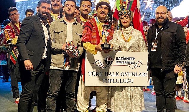 19. Halk Dansları ve Halk Müziği Yarışmasına GAÜN damgası