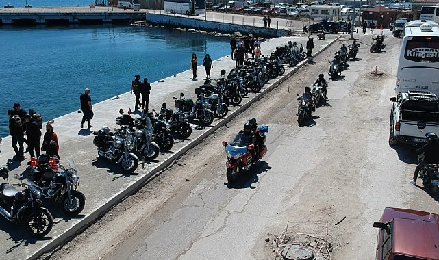 'Büyük Anadolu Sürüşü'nde motorseverler Sinop'ta