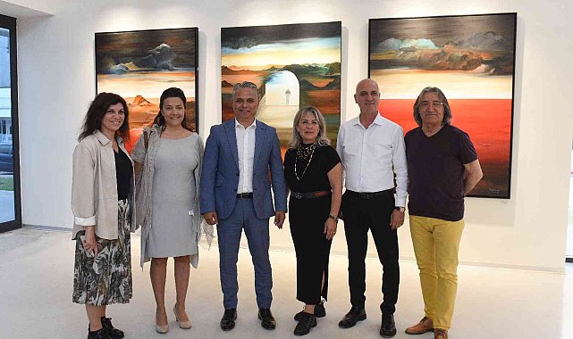 'Ege'nin Düşleri' resim sergisi Türkan Şoray'da