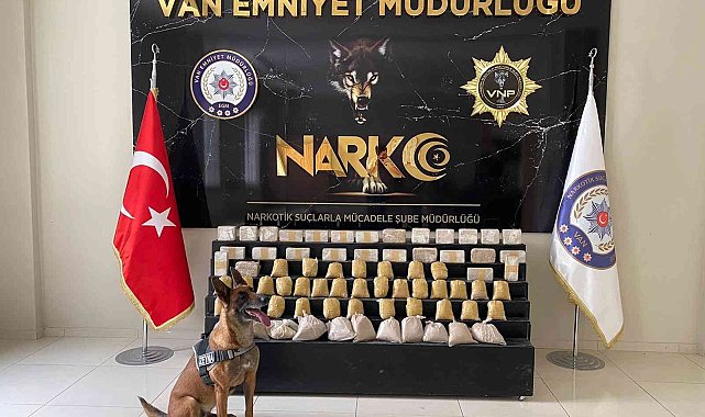 &#039;Zeyna&#039;nın katıldığı operasyonda 42 kilo 200 gram eroin ele geçirildi