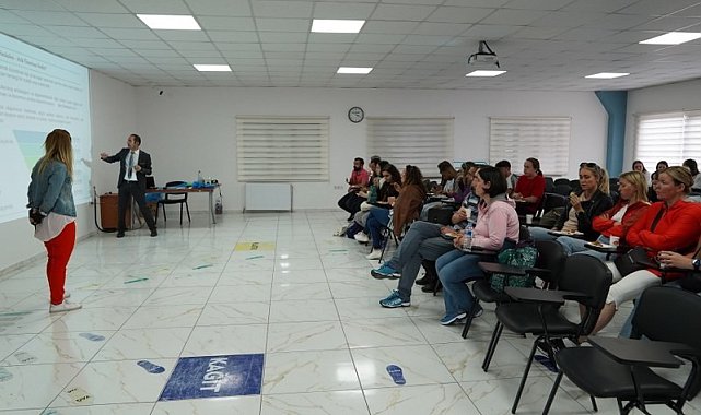 5 ülkenin öğrencileri Melikgazi'de 'geri dönüşüm' eğitimi aldı