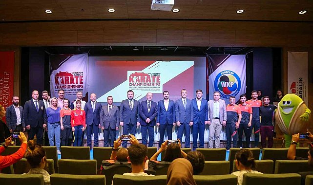 57. Avrupa Büyükler Karate Şampiyonası Gaziantep'te başlıyor