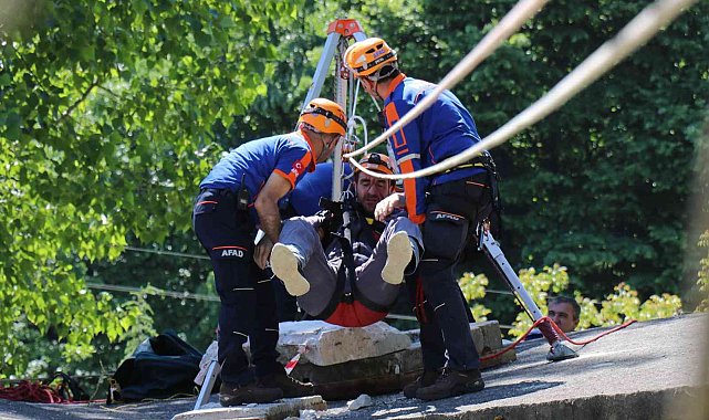 732 personel ve 149 araçla aksiyon sahnelerini aratmayan tatbikat