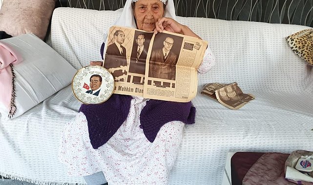 85 yaşındaki Altan Nine&#039;nin Menderes sevgisi görenleri şaşırtıyor