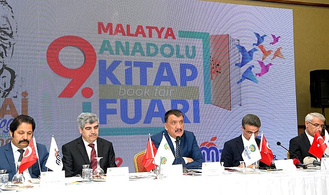 9'ncu Malatya Anadolu kitap ve kültür fuarı 13 Mayıs'ta başlıyor