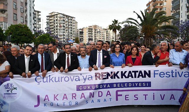 Adana&#039;da jakaranda coşkusu